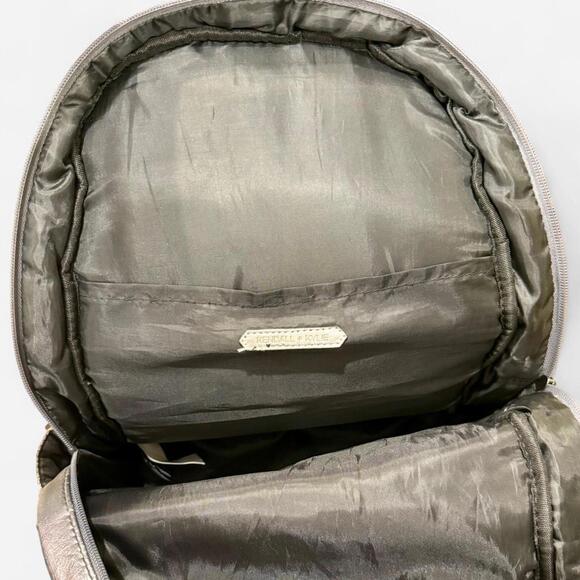 Kendall + Kylie Metallic Silver Quilted Backpack - Picture 4 of 4